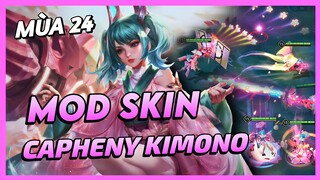 Mod Skin Capheny Kimono Mùa 24 Mới Nhất Có Hiệu Ứng Không Lỗi Mạng | Yugi Gaming