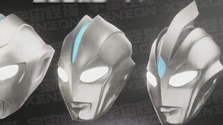 Model helm Ultraman buatan sendiri Ultraman Cross 3 gaya