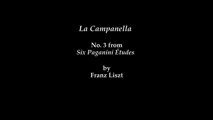 [Reprint] Liszt's "The Bell" super slow high-definition teaching