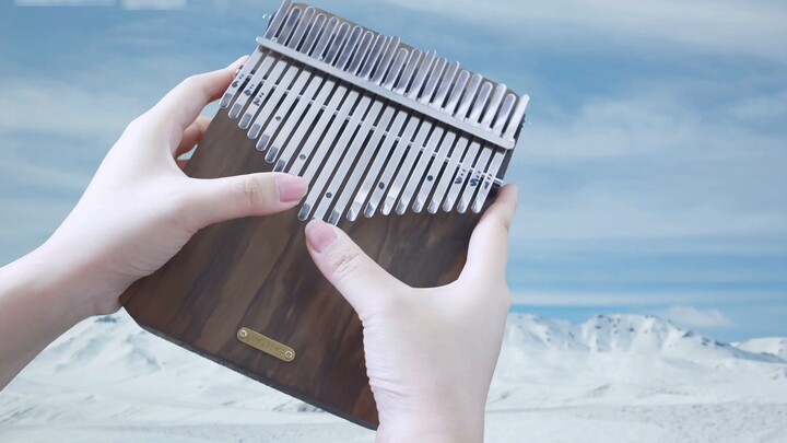 Thumb Piano/Kalimba】 Klasik "City in the Sky" akan dipertahankan selamanya, 21 nada mendengarkan huj