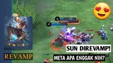 SUN KENA REVAMP! META GAK NIH? - Review Revamp Sun Mobile Legends