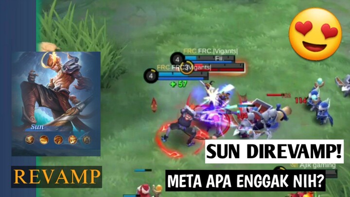 SUN KENA REVAMP! META GAK NIH? - Review Revamp Sun Mobile Legends