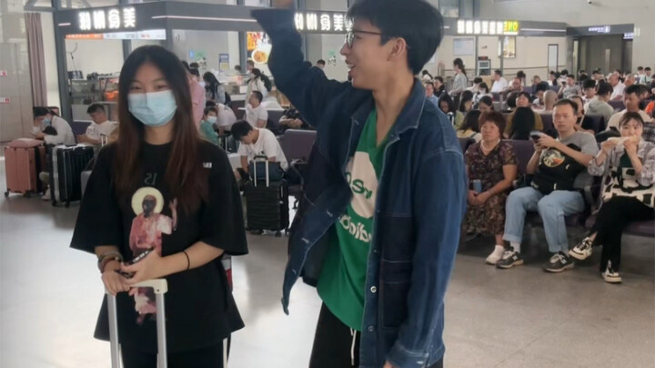 I wish my sister a safe journey