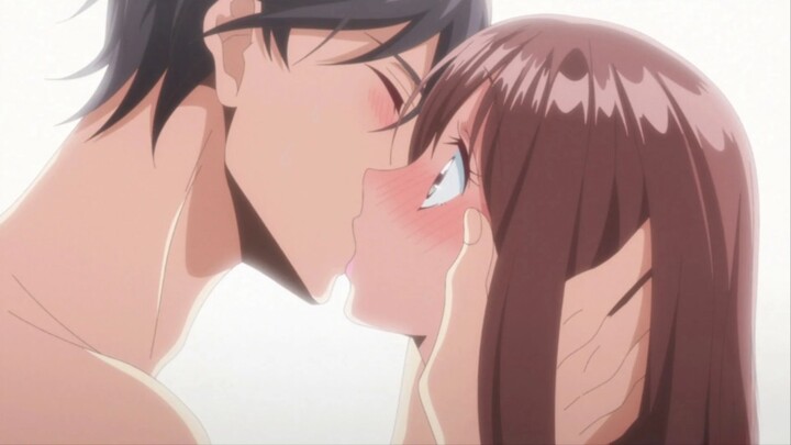 Hot kissing anime Action?! ‼️