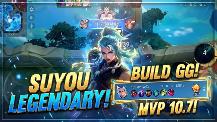 Suyou Bikin Musuh Frustasi! Auto Win 🤯 Build GG + Gameplay MLBB GG Parah