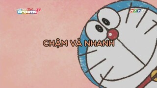 [S11] doraemon tập 7 - chậm và nhanh - nobita lần đầu đạp dưa hấu - máy hút linh hồn