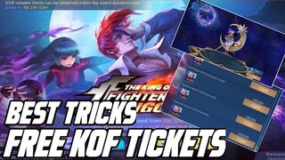 FREE KOF TICKETS BEST WAY TO GET FREEBIES AND EPIC SKIN