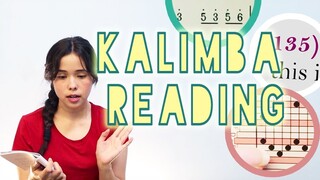 HOW TO READ Kalimba Tablatures, Number Notations, and Letter Notations.