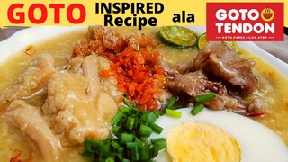 How to Cook GOTO | Congee With Tripe and Tendons | GOTO TENDON | Pang Negosyo | Street Food