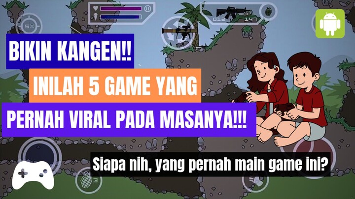 Siapa Nih Yang Dulu Sering Main Game Ini, nilah 5 Game Yang Pernah Viral Pada Masanya !!