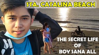 Taga SANA ALL na lang ako sa beach! ft. STA. CATALINA BEACH SUNSET