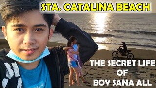 Taga SANA ALL na lang ako sa beach! ft. STA. CATALINA BEACH SUNSET