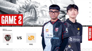 ALTER EGO ESPORTS vs RRQ HOSHI | Regular Season Week 9 Day 2 | Game 2 | #MPLIDS13