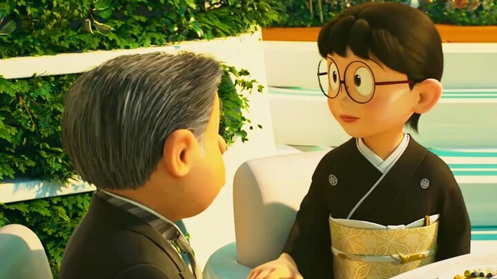 Doraemon mewujudkan keinginan neneknya