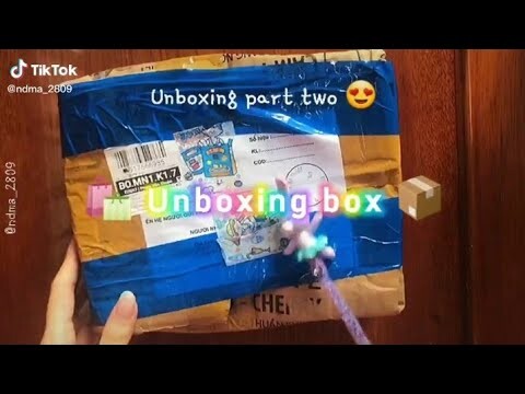 [ Tik Tok Việt Nam ] Unboxing cùng tiktoker 🌻