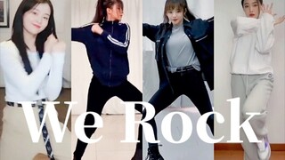 【一拳打十个】婧妹cover《We Rock》合集！