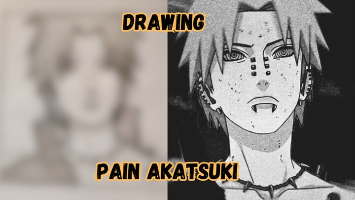 Drawing pain akatsuki dari naruto!!