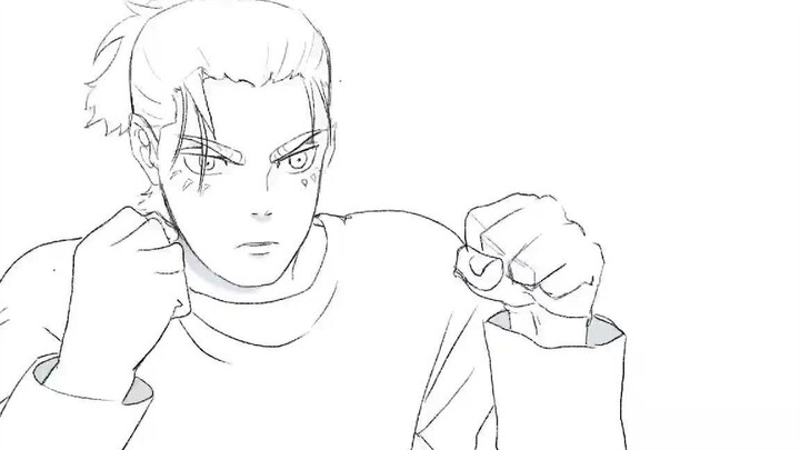 Eren Yeager VS Captain Levi, the movements are super smooth and the battle is so cool!