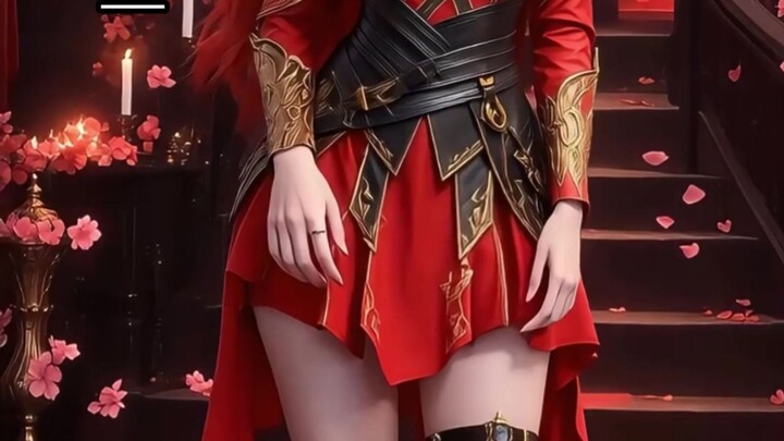 I spent half a day making this Doupo Cangqiong Xiao Yan harem compilation—how many can you handle be