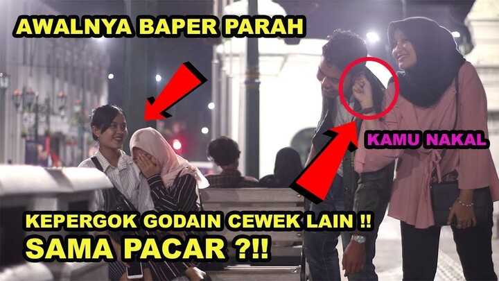 TEMBAK 2 CEWEK TAK DI KENAL SEKALIGUS DEPAN PACAR !! UJUNGNYA KENA JEWER