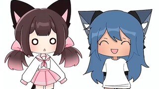 BellaTheWolf And MeowBahh Gacha