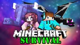 IKAN LUAR ANGKASA DAN BAYI ENDER DRAGON !! Minecraft Survival Bucin [#17]
