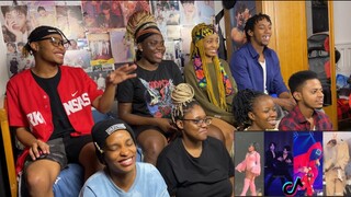 Africans react to BTS PTD on Stage in LA TikTok Compilation