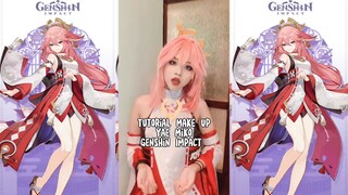 Tutorial Make Up Yae Miko Genshin Impact