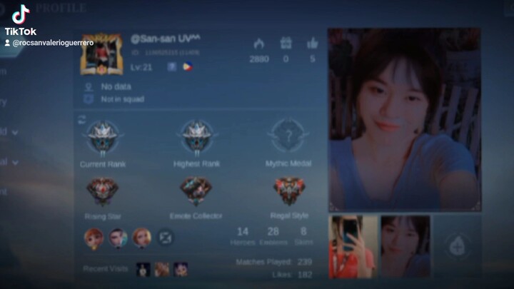 new account ML#Angelauser🔥🔥❤️