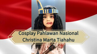 Cosplay Pahlawan Nasional, Christina Marta Tiahahu, memperingati Hari Pahlawan 10 November 2024