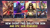 NEW SURPRISE BOX EVENT 2023! FREE COLLECTOR SKIN AND EPIC SKIN + DRAW REWARDS! | MOBILE LEGENDS 2023