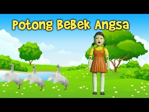 Squid Game Nyanyi Lagu Potong Bebek Angsa || @Khafi family