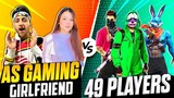 As Gaming Playing With Girl And Friends Squad Match Funny Moment In Garena Free Fire