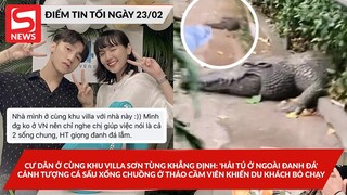 Sự thật vụ cá sấu xổng chuồng ở Thảo Cầm Viên?; Cư dân khu Sơn Tùng ở chia sẻ: Hải Tú ở ngoài đanhđá