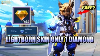 USE YOUR PROMO DIAMONDS BEFORE IT EXPIRES - I GOT LIGHTBORN FOR ONLY 1 DIAMOND - MLBB