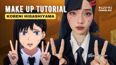 Tutorial Makeup Cosplay Kobeni Chainsawman [Hijab Vers] ♡ by @sunshymoon ♡