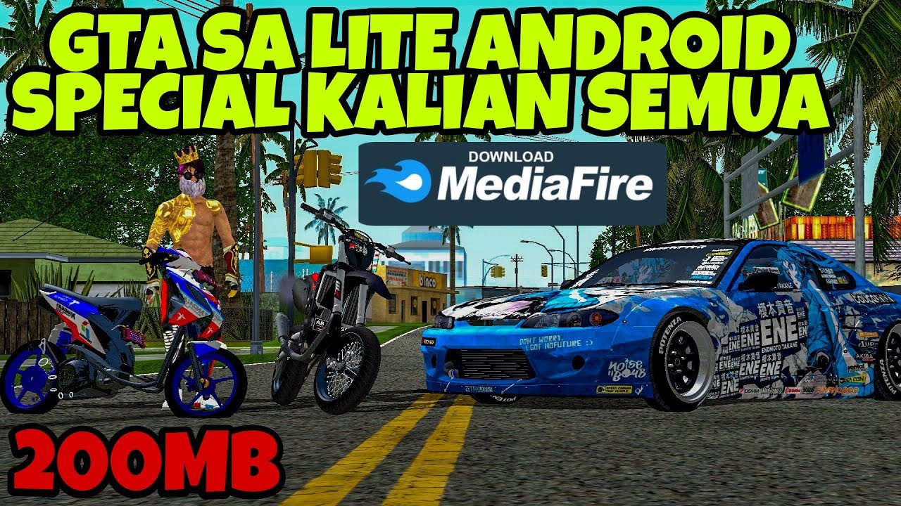 GTA SAN ANDREAS  FREE FIRE MOD ALL GPU 200MB NO SHORT LINK - BiliBili