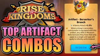 Best Artifact Commander Pairs [Field, Rally, Garrison] KvK in Rise of Kingdoms