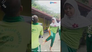 Cape Banget! Momen Para Pelajar Lagi Olahraga, Endingnya Malah Ada yang Salah Sasaran
