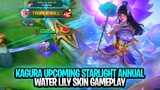 Kagura Upcoming New Skin Starlight Annual Water Lily Gameplay | Mobile Legends: Bang Bang
