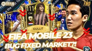 FIFA Mobile 23 Indonesia | Solusi Bug Fixed Market? Perubahan Harga dan Tips Untuk Jual di Market?!