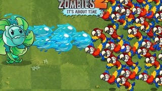 PvZ 2 - มีต้นไม้กี่ต้นที่สามารถเอาชนะนกแก้วซอมบี้ 100 ตัวได้?