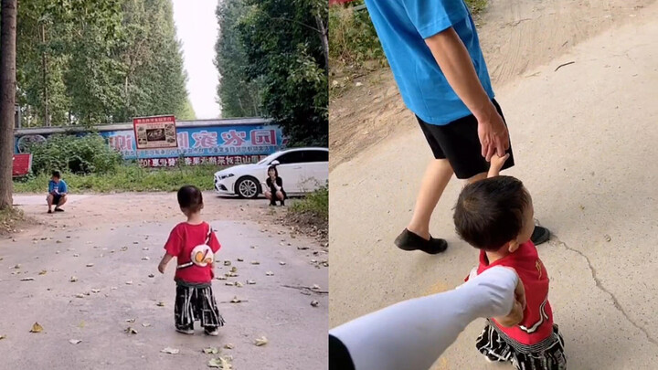 At the intersection, Mom and Dad suddenly “went their separate ways,” and their 1-year-old son’s rea