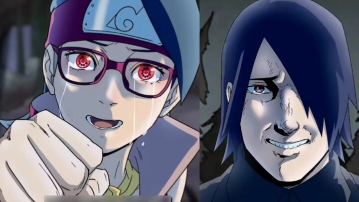 Khả năng kính vạn hoa của Sarana khiến Sasuke một lần nữa bị gọi là ninja nổi loạn