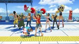 [One Piece MMD] - One Piece x Uma Musume Pretty Derby - Umapyon Densetsu MMD
