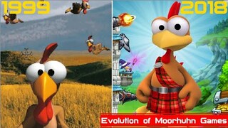 Evolution of Moorhuhn Games [1999-2018]