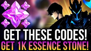 Solo Leveling:ARISE - New 300 Codes Right Now! *Get 1K Essence Stone & MORE!*