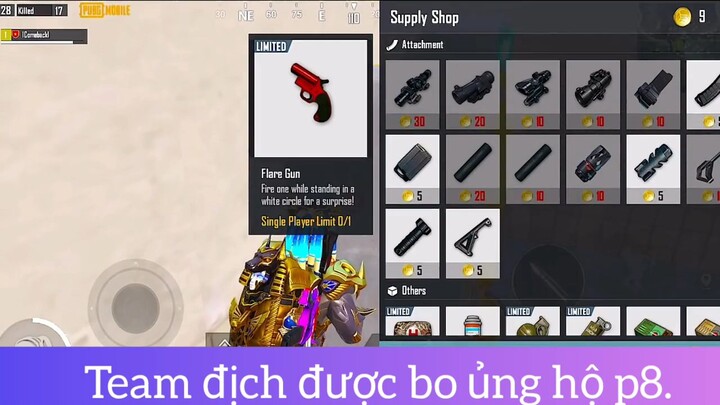 team địch được bo ủng hộ phần 8