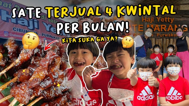 BANGUN SUBUH KELUAR KOTA DEMI SATE INI.