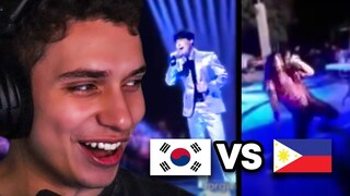 Korean Vs Filipino Singing Battle?!